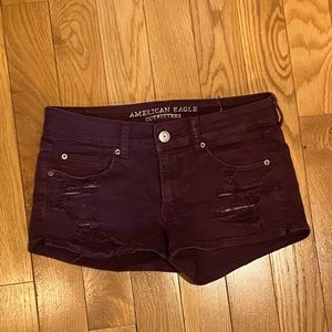 American Eagle Distressed Shorts